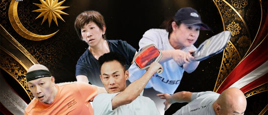 Team Malaysia's five-player Senior Team for the Pickleball World Cup 2026.