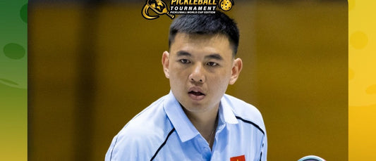 Ly Hoang Nam in play at the Heineken Pickleball World Cup