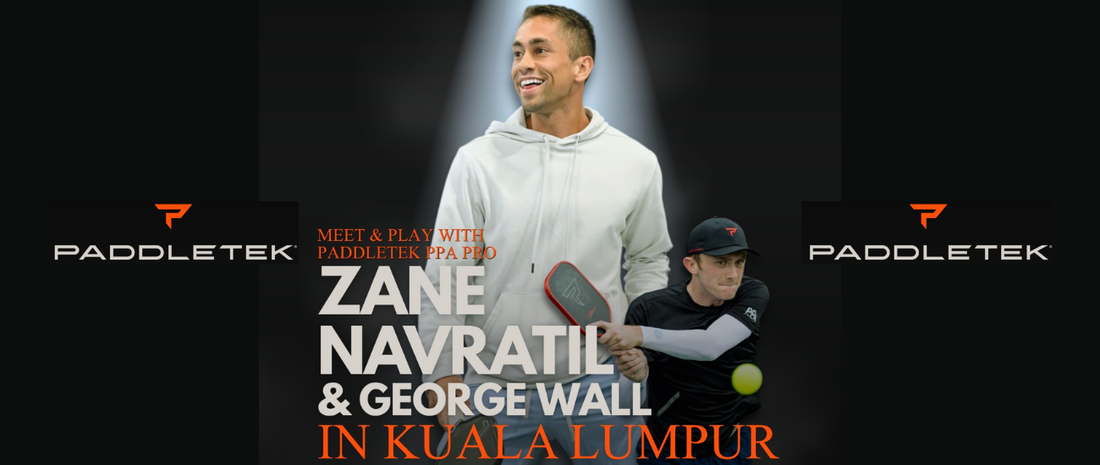 Zane Navratil and George Wall Bring PPA Star Power to Malaysia with Exclusive Paddletek Showcase