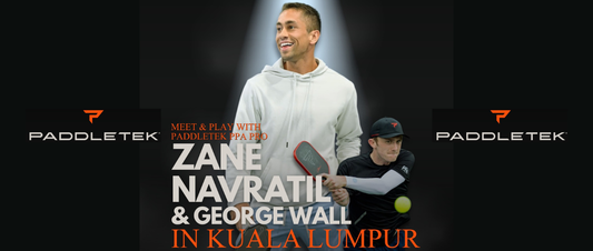 Zane Navratil and George Wall Bring PPA Star Power to Malaysia with Exclusive Paddletek Showcase