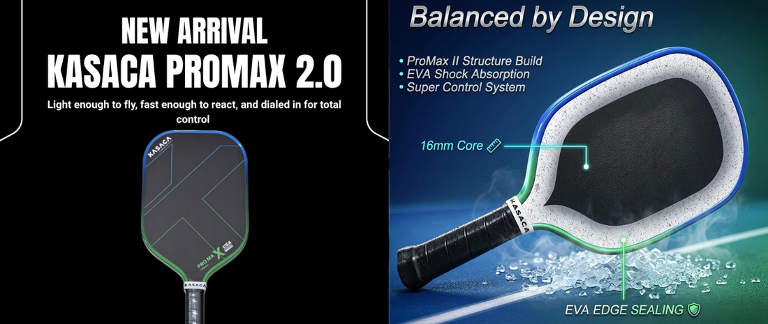 Unlock Your Winning Edge: Introducing the Kasaca ProMax II 16mm Pickleball Paddle