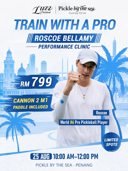 The Roscoe Bellamy Performance Clinic, 25 Aug 2026 at Pickle By The Sea, Penang.