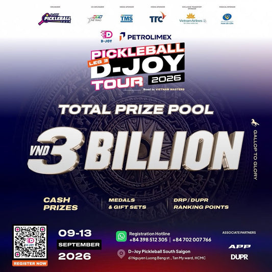 Leg 3's official prize pool announcement, VND 3 billion total.