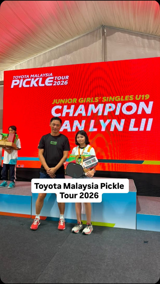 Kimberly Tan won the Girls' Singles U19 title at the Toyota Malaysia Pickle Tour 2026.