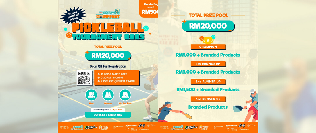 Malaysia Camp Fest Pickleball Tournament 2025