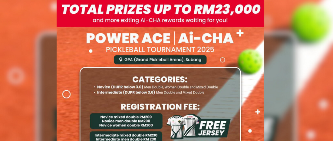 POWER ACE AI-CHA PICKLEBALL TOURNAMENT 2025