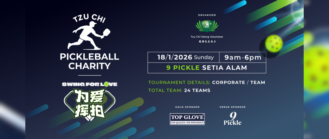 Swing For Love - Tzu Chi Pickleball Charity