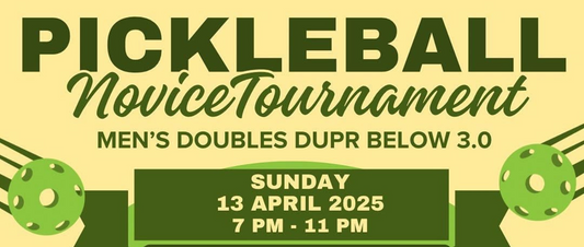 Pickleball Novice Tournament
