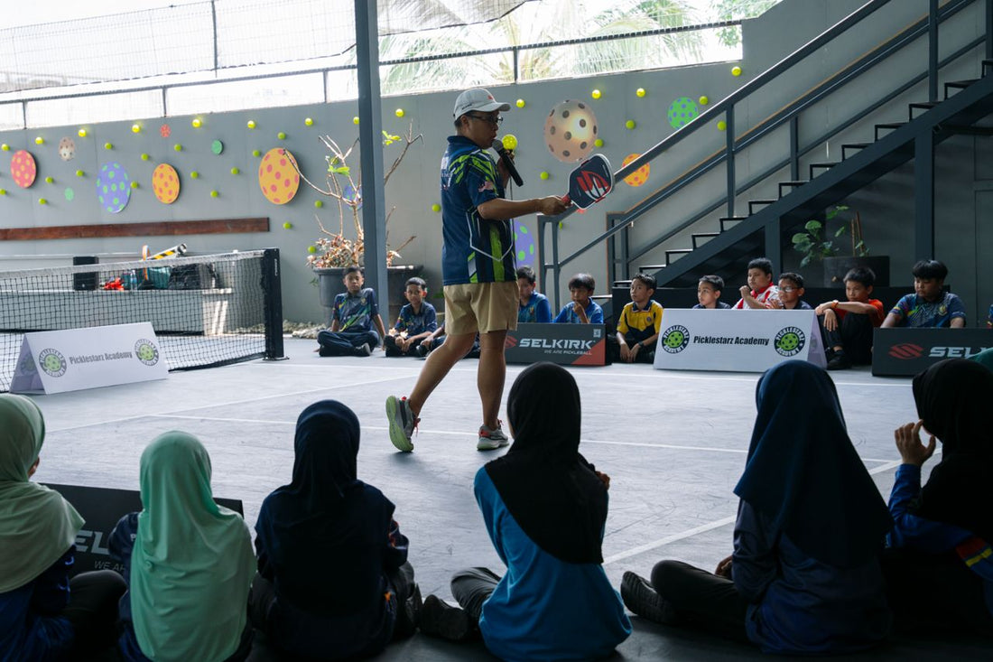 Kings Court Hosts CSR Pickleball Day for SK Sungai Penchala Students