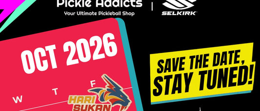 Pickle Addicts x Selkirk save the date graphic