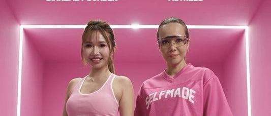 Jacelyne and Emelda, labelled Dinklab founder and actress, in Dinklab's 20 Oct Play It Pink post.