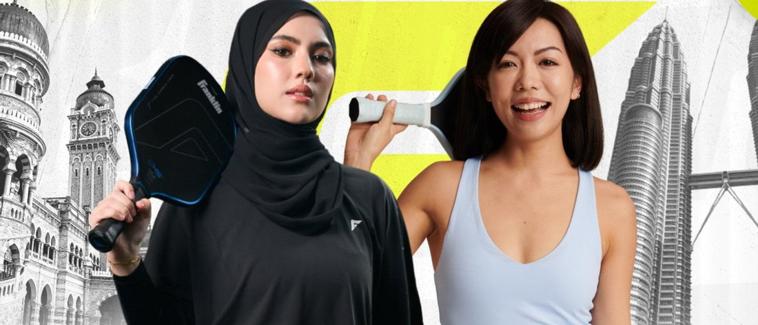 Dahlia Rizal and Jenn Chia on the Celebrity Showdown poster.