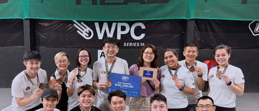 Pickleball Freak team with their medals and the 4th Placing, RM2,500.00 team event certificate.