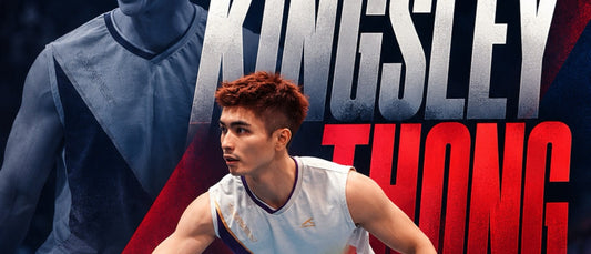 Kingsley Thong, in Picklr Picklr Malaysia's Official Athlete Partner announcement poster.