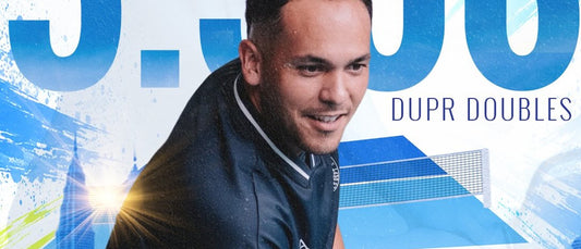 Roman Estareja, confirmed for Paramount Cup 2026 with a 5.306 DUPR doubles rating