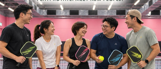 The poster for the 6 Nov Match & Mingle at Play! Pickle Serangoon.