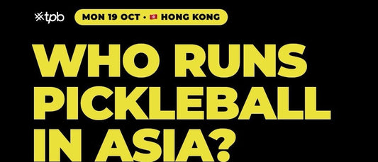 Graphic for the Federations at Every Stage panel, Global Pickleball Summit, Hong Kong. Photos via @globalpickleballsummit.