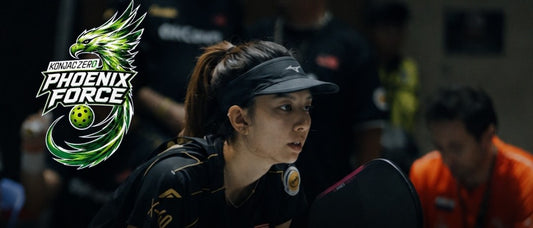 Sabrina Gee, on court in The Pickle Base's PYCL Season 2 draft announcement.