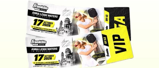 The two VIP tickets on offer, shown in the giveaway reel