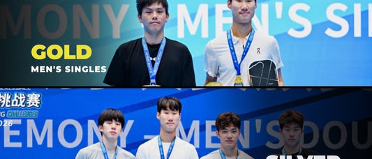 Kim Eunggwon, gold in Men's Singles and silver in Men's Doubles and Mixed Doubles, in the podium graphic.