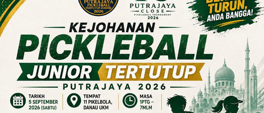 Kejohanan Pickleball Junior Tertutup Putrajaya 2026 announcement graphic