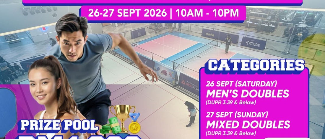 Datum Jelatek Pickleball Tournament's official poster