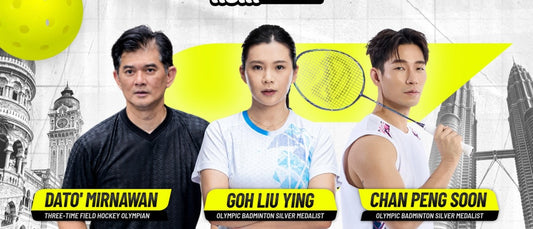 Dato' Mirnawan, Goh Liu Ying and Chan Peng Soon, Franklin Asia Pickleball Showcase's Our Local Legends