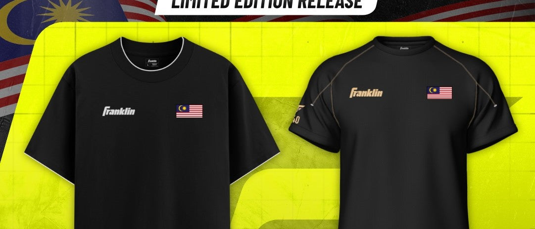 Franklin Pickleball Malaysia 200-piece limited edition kit, Lifestyle Ringer and Sportswear tees