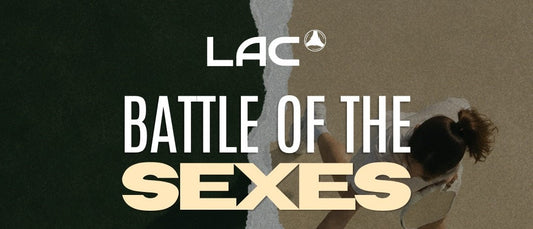 LAC's Battle of the Sexes tournament poster, 9 Nov at PJ Collective