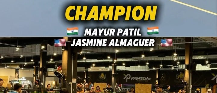 Mayur Patil and Jasmine Almaguer named Champion of the WPC Malaysia 19+ Mixed Doubles Open