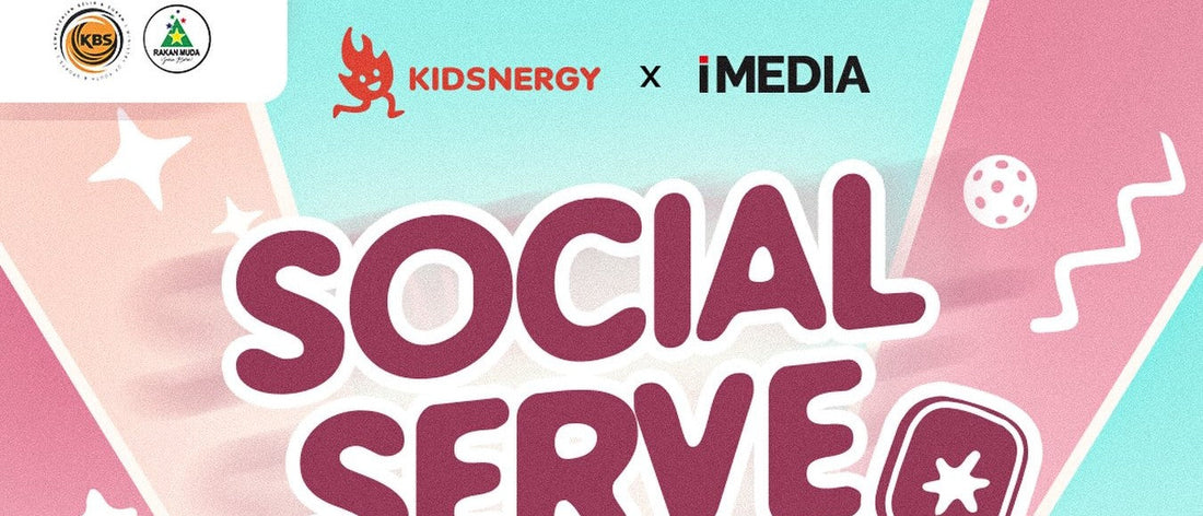 Social Serve Kidsnergy tournament poster, running 16-18 Oct at Playa Racquet Club