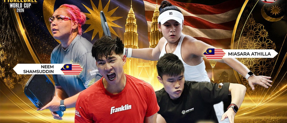 Four of the eight Open category players: Jimmy Liong, Neem Shamsuddin, Miasara Athilla, Timothy Foo