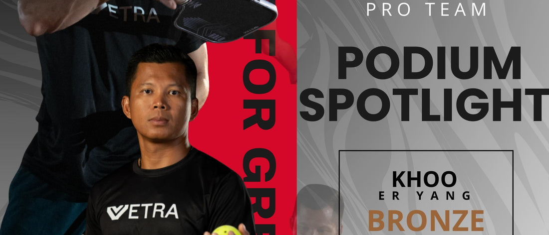 Vetra Pro Team podium spotlight graphic for Ashaari Zainal and Khoo Er Yang