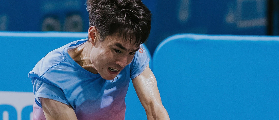 Jack Wong ahead of his Men's Singles semifinal at the KL Cup